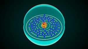 Gold Chemical Element 3D model