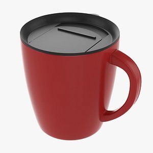 Travel coffee mug with handle 01