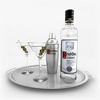 Ketel One Vodka Martini Set