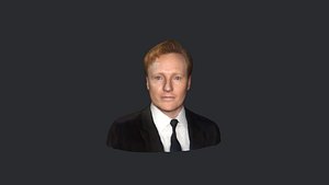 Conan OBrien- Realistic bust head ready