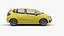Honda Jazz 2016 low-poly