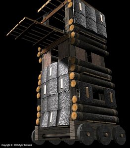 3d siege tower