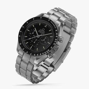 3D Omega Speedmaster Professional Moonwatch model