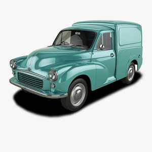 Morris Minor 1000 Van 3D