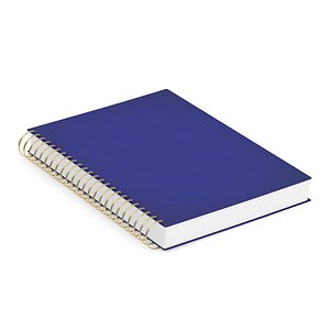 notebook blue leather max