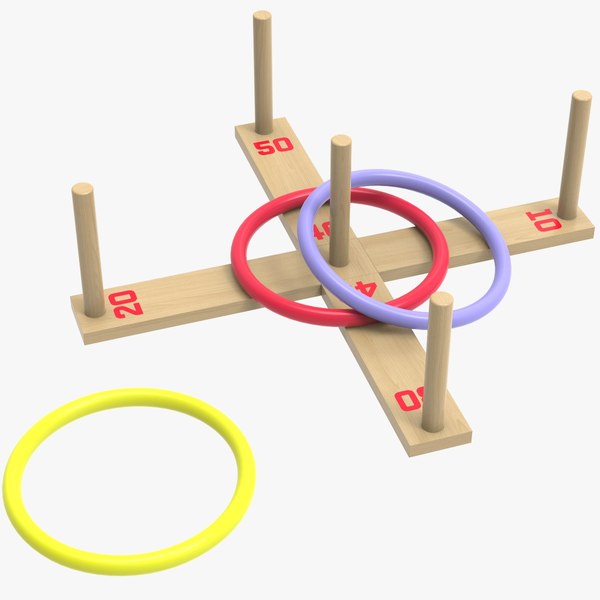 Cross Ring Game 3D model