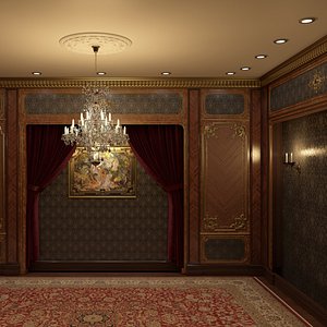 bedroom luxury classic model