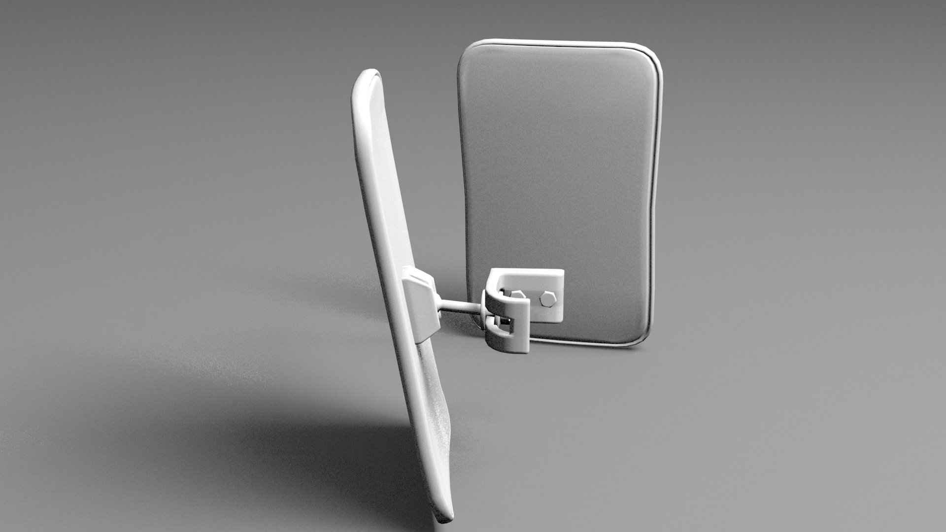 Forklift rearview mirror 3D model TurboSquid 1543633