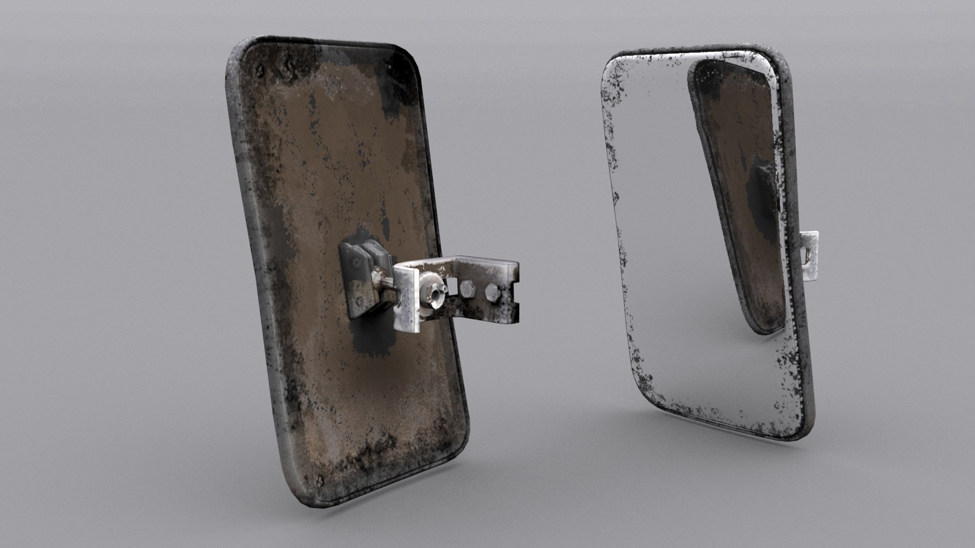 Forklift rearview mirror 3D model TurboSquid 1543633