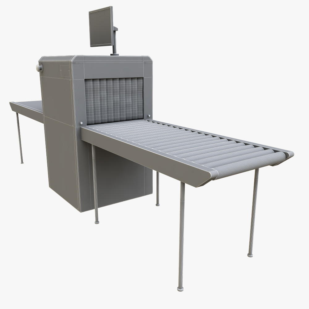 3d model xray machine