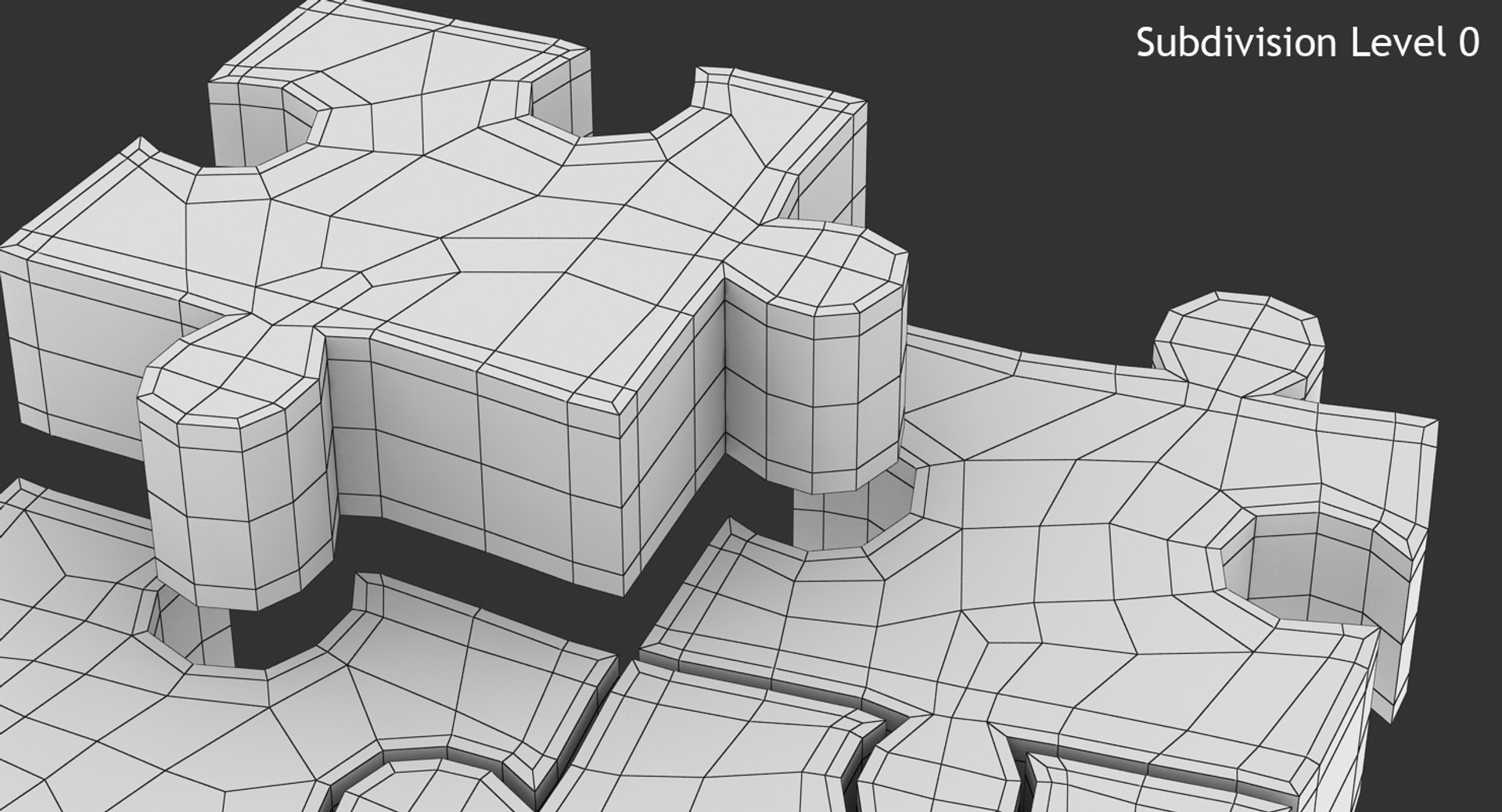 Puzzle Piece Model - TurboSquid 1287365