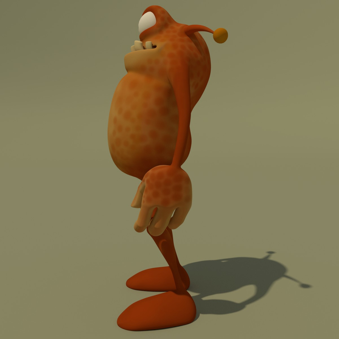 3d Model Cartoon Monsters