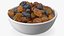 Mixed Raisins in a Bowl