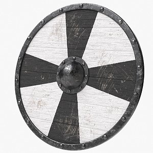 3D model Viking Shield V1 Design 3