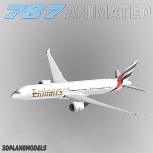 3d b787-10 emirates 787-10