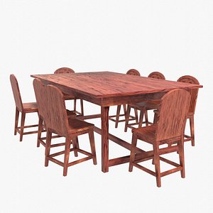 Simple Dining Table Set