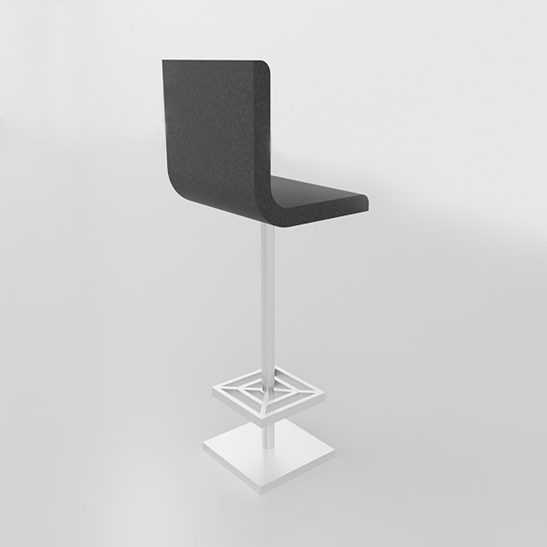 Stool Revit Family 3D TurboSquid 1262353