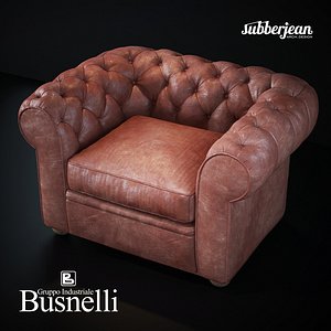 3D busnelli grande walzer armchair