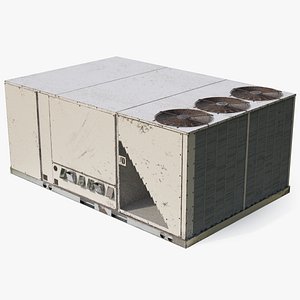 3D 3 vents air conditioning model