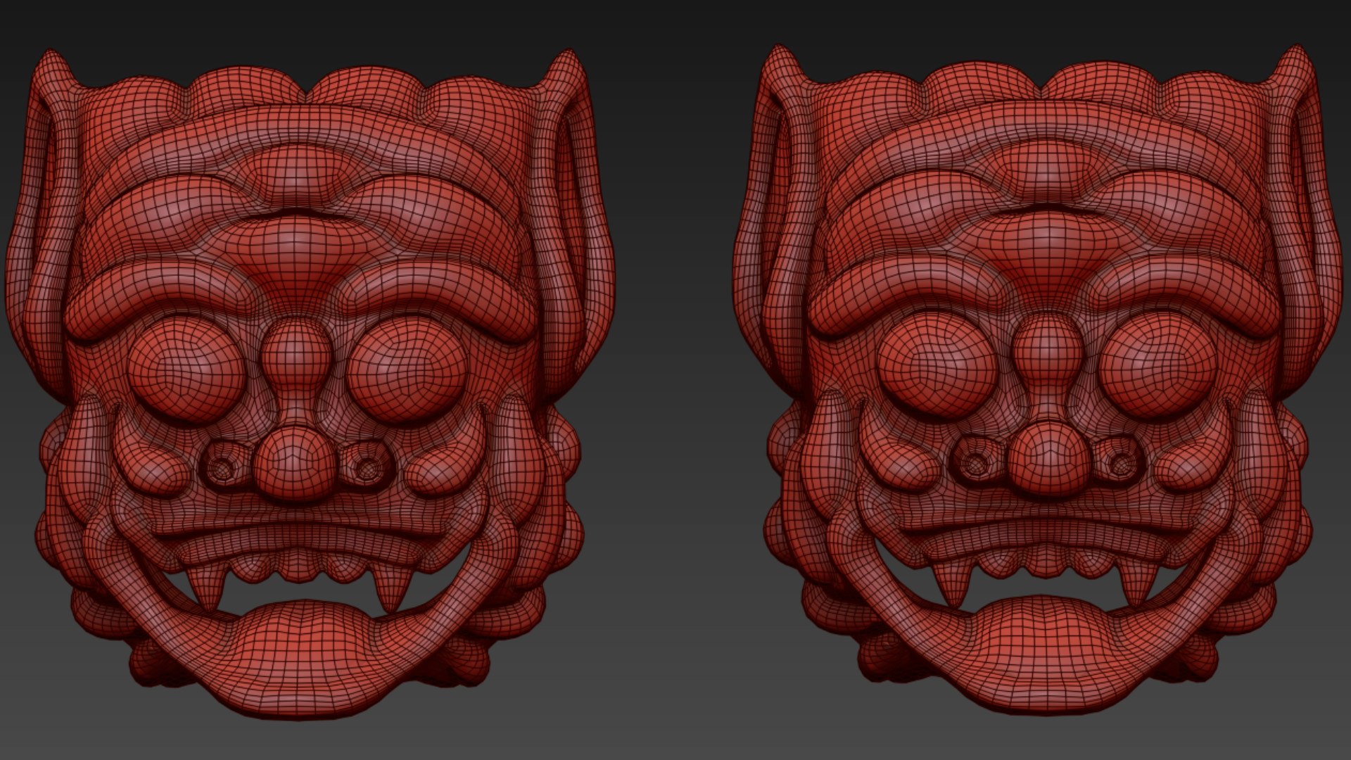 Balinese barong mask 3D https://p.turbosquid.com/ts-thumb/Zi/mG23R5/0p/z005/jpg/1693930149/1920x1080/fit_q87/43ed3b272b9ee35e2e733bc474dd357dec3ae53f/z005.jpg