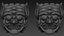 Masque barong balinais