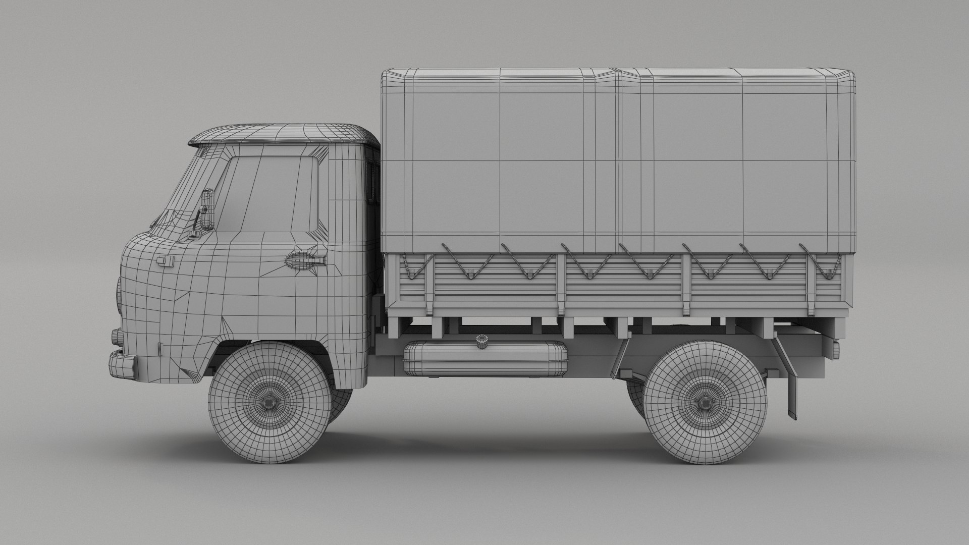 Uaz 452d Van 3d Model Turbosquid 1644848