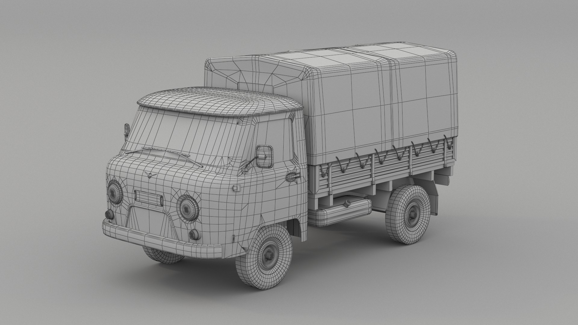 Uaz 452d Van 3d Model Turbosquid 1644848