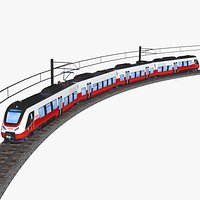 oebb class 4758 electric passenger train - bombardier talent 3