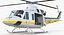 Helicóptero do corpo de bombeiros de Bell 412