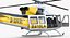 Helicóptero do corpo de bombeiros de Bell 412