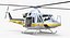 Helicóptero do corpo de bombeiros de Bell 412