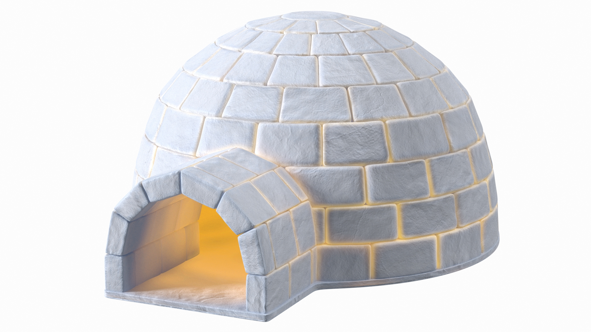 Eskimos Igloo Glows At Night 3D Model - TurboSquid 1848704, image size:1920x1080