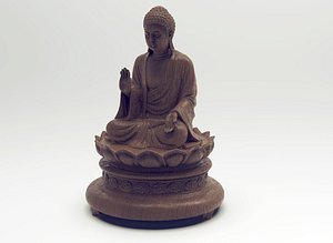 tian tan buddha statue 3D model