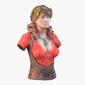 maya female realistic