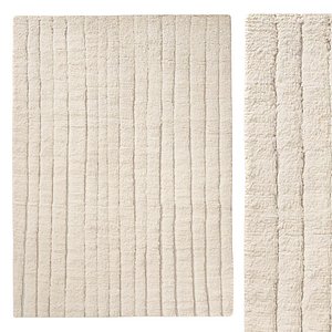 DELARA WOOL RUG 3D model