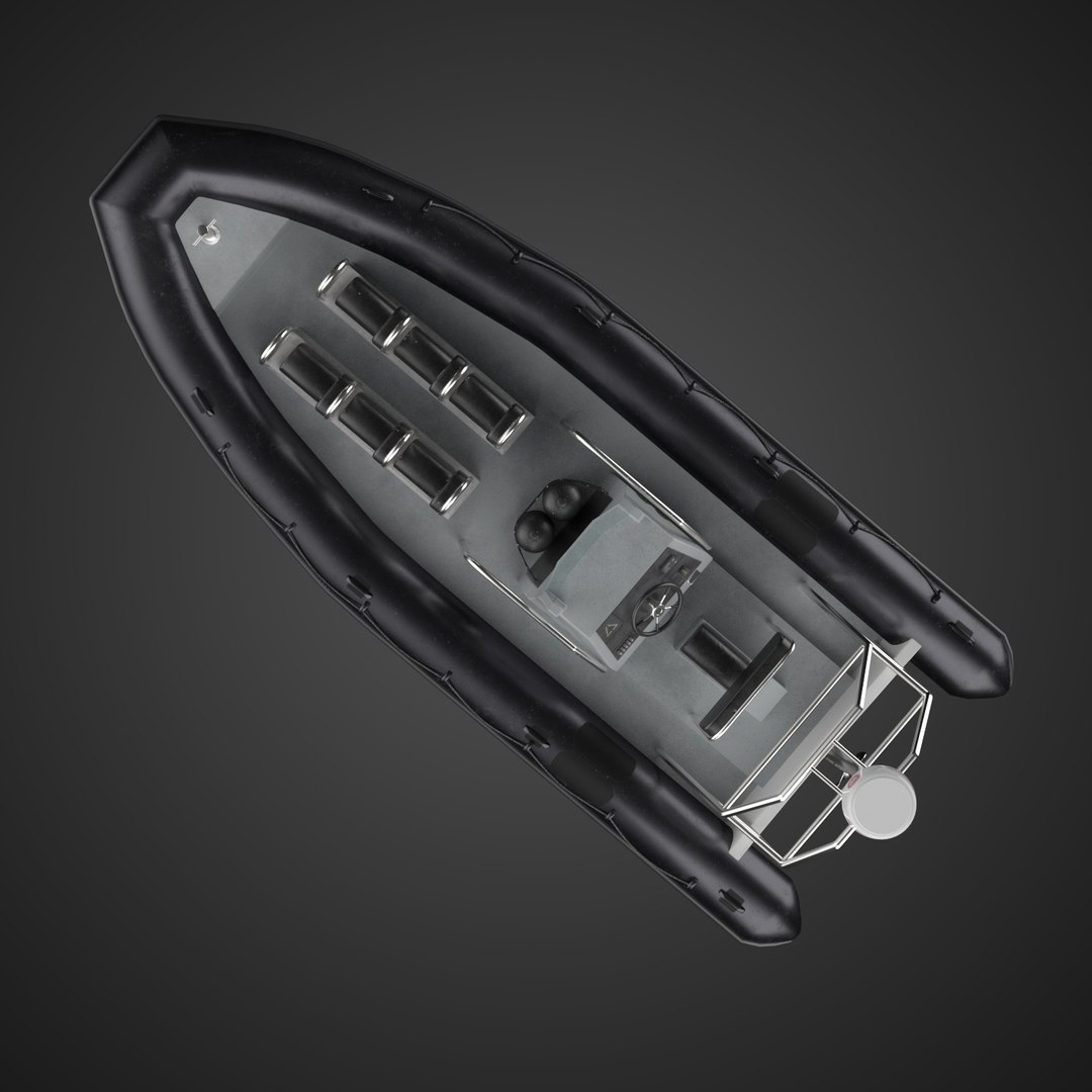 3D Rhib Boat - Tx760 - TurboSquid 1650615