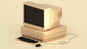 3D Retro Computer