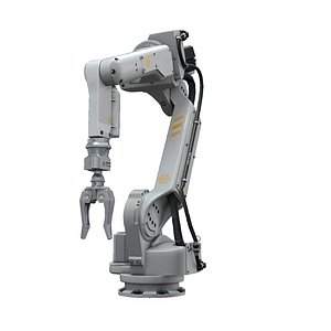 Robot manipulator lowpoly