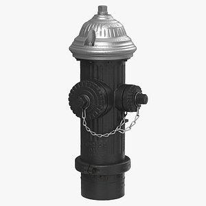 Fire Hydrant NYC 3D Model