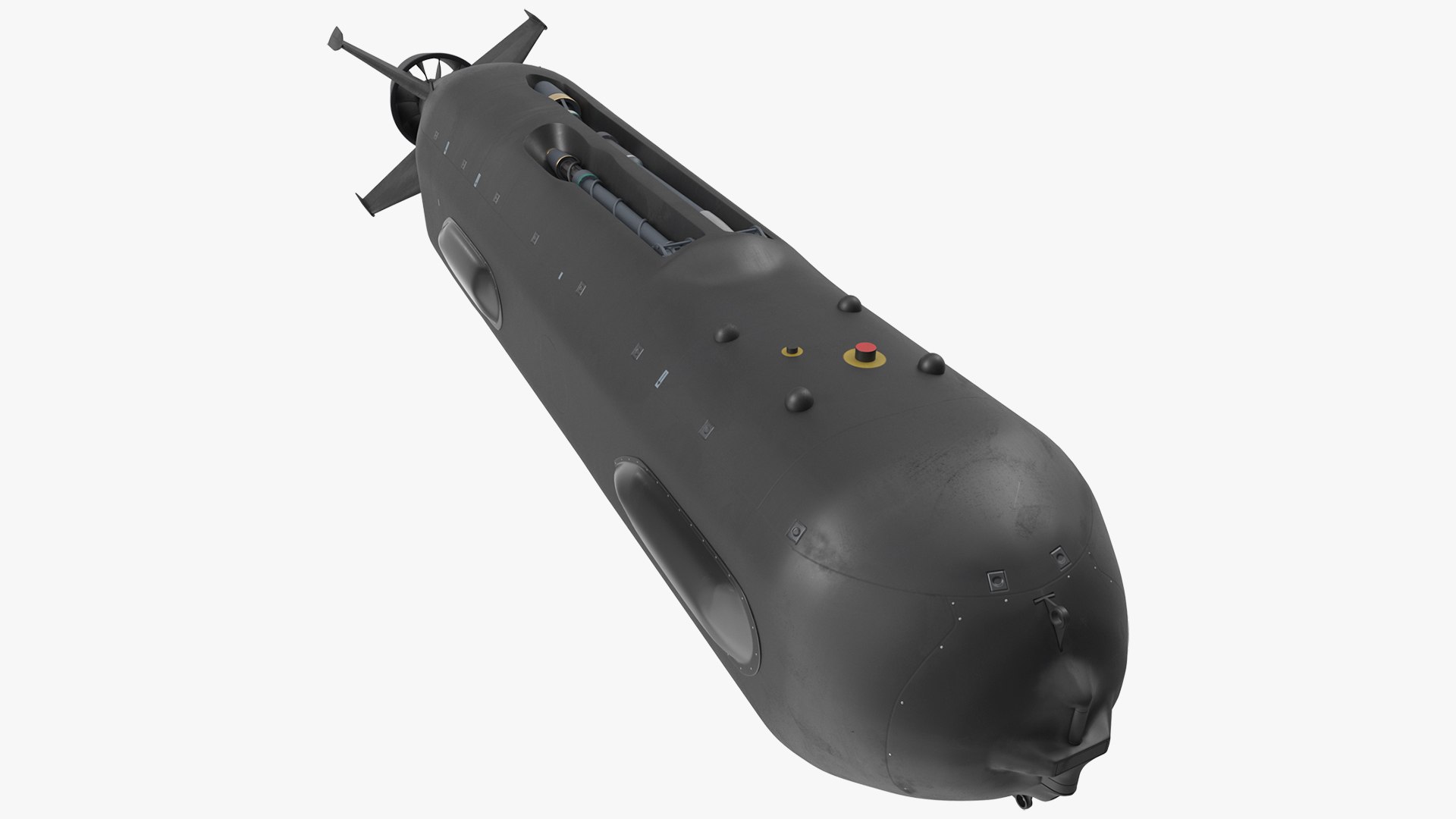 Boeing Orca AUV 3D model preview