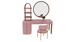 Modern Vanity Table Set