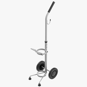 Oxygen Tank Cart