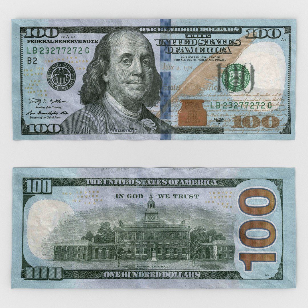 3ds dollar bill 100
