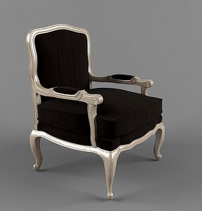 armchair dialma brown db001325 3d model