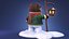 Stylized Snowman
