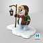 Stylized Snowman