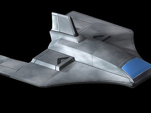 fighter aerospace cheetah 3d model