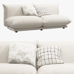 3D Marenco sofa by Arflex