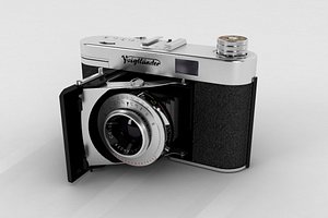 old camera 3d model