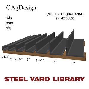 3/8 Thick Equal Angle